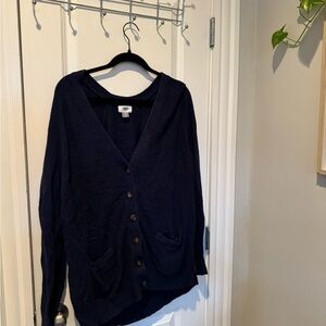 Old Navy Navy Blue Women's Cardigan